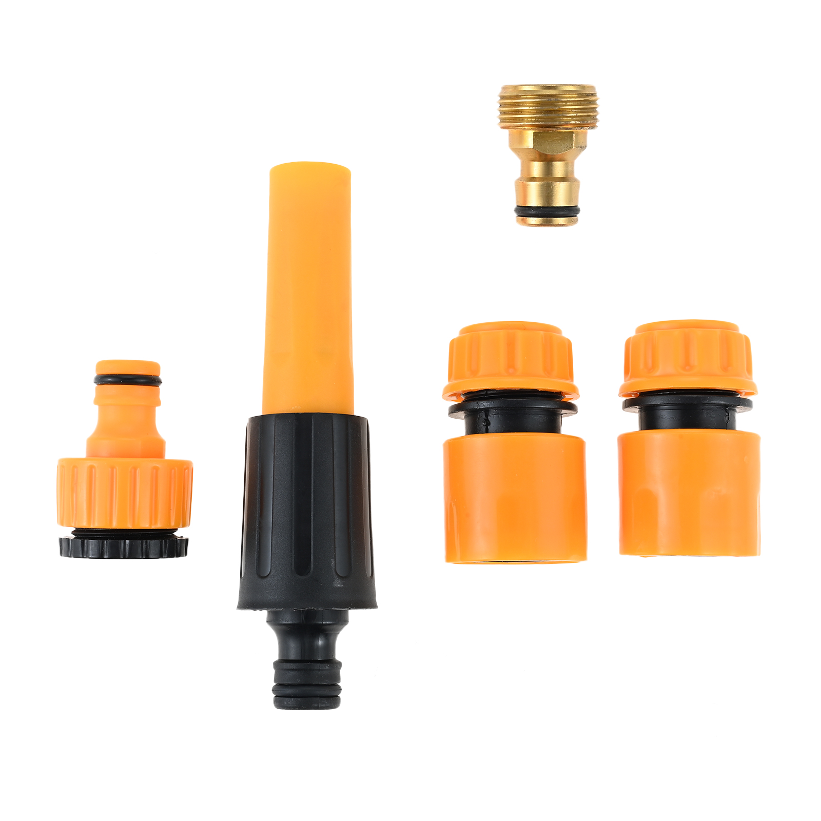 Gardena Hose Starter Set - 5-delige tuinslangaansluitingen starterset 2-in-1 schroefdraadaansluiting slang