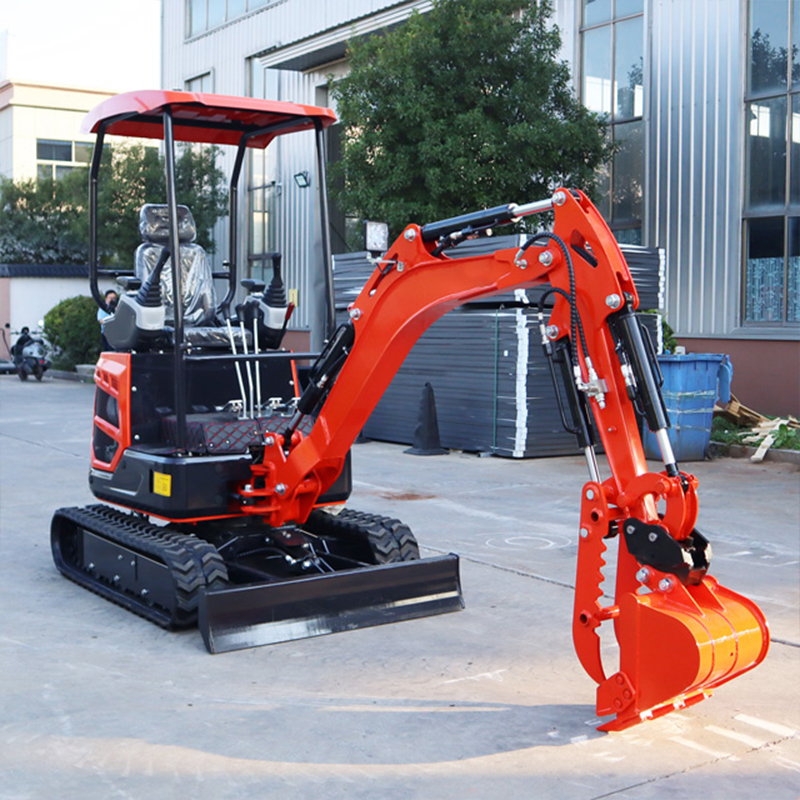 Farming Agriculture Project - Mini-graafmachine 1,8 ton Kubota-motor hydraulische kleine