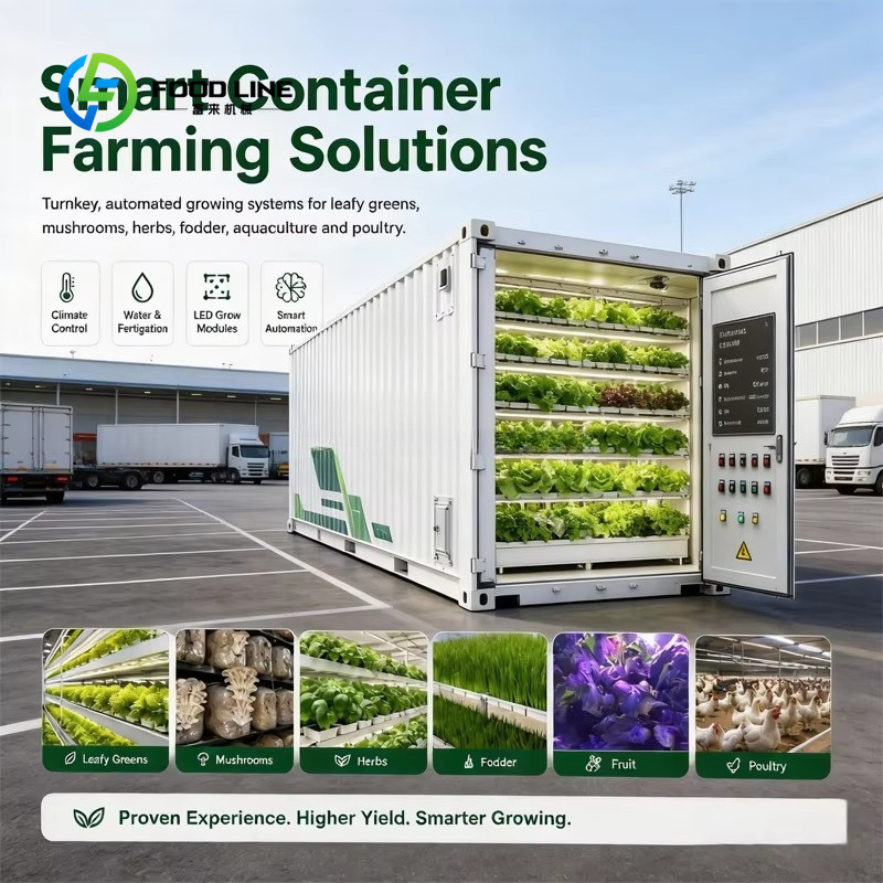 Hydroponische containerfarm vo - Farming Agriculture Project recensie en prijs