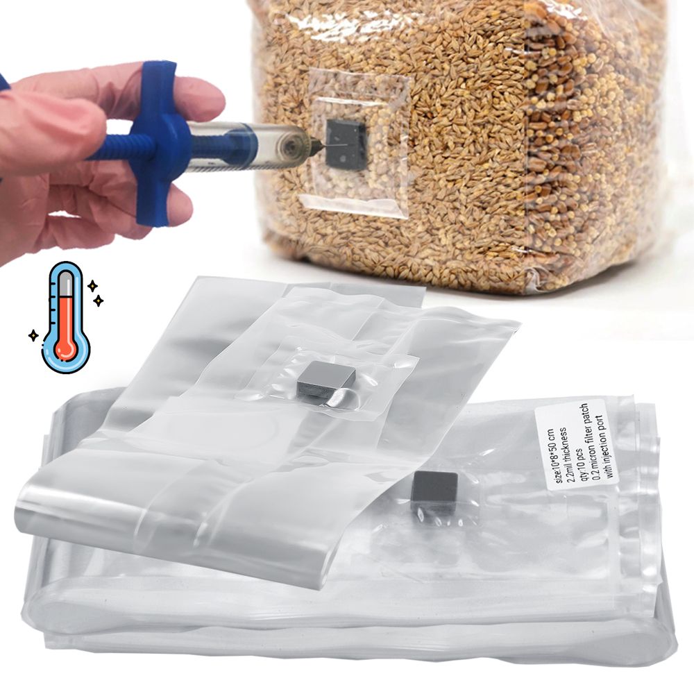 Pp 6 Mil Gesteriliseerde Graan - Mushroom Spawn Bag recensie en prijs