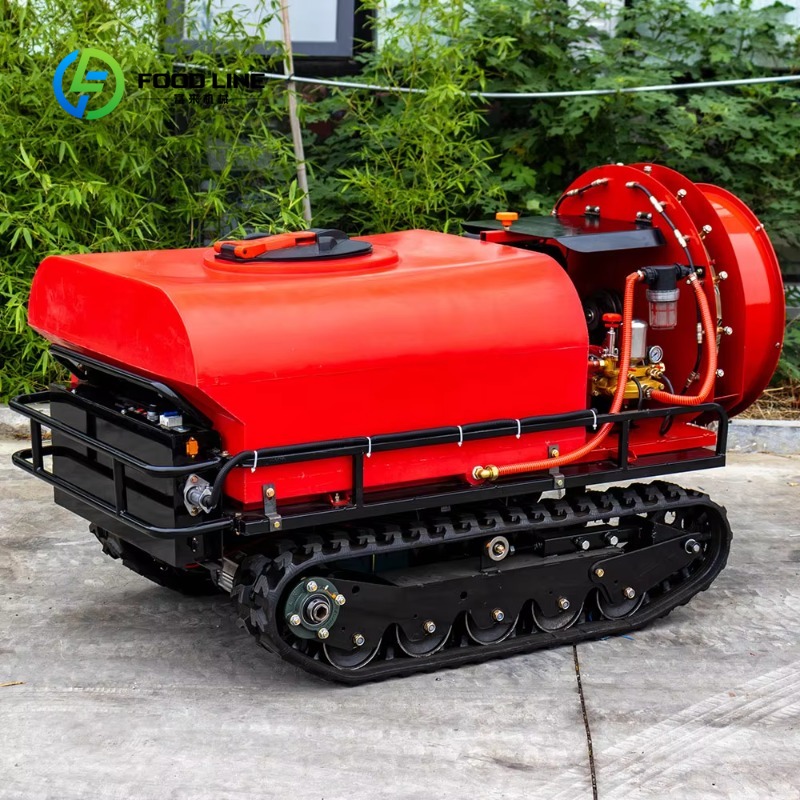 Zelfrijdende rupsbandrobotspui - Agriculture Farming Robot recensie en prijs