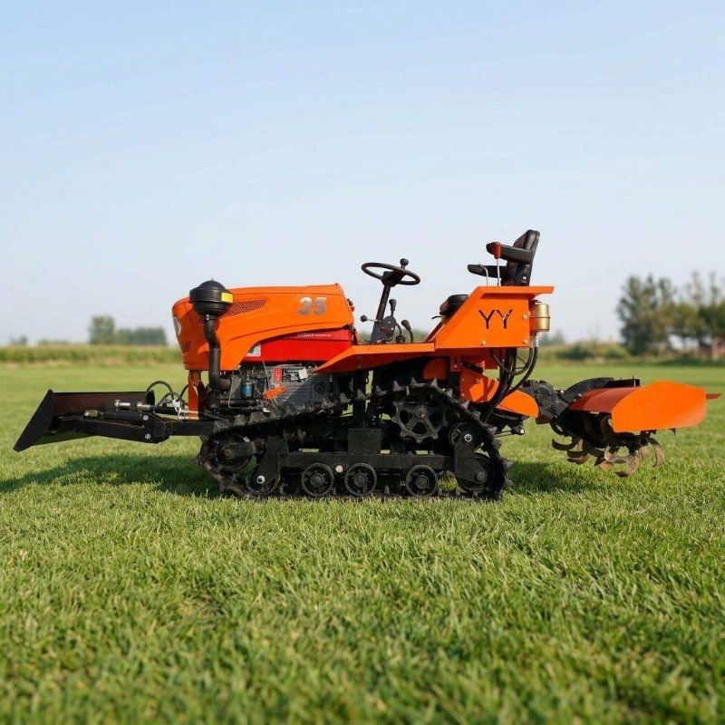 Rupsbandtractor 4WD rotorkopeg - Agriculture Farming Tractor recensie en prijs
